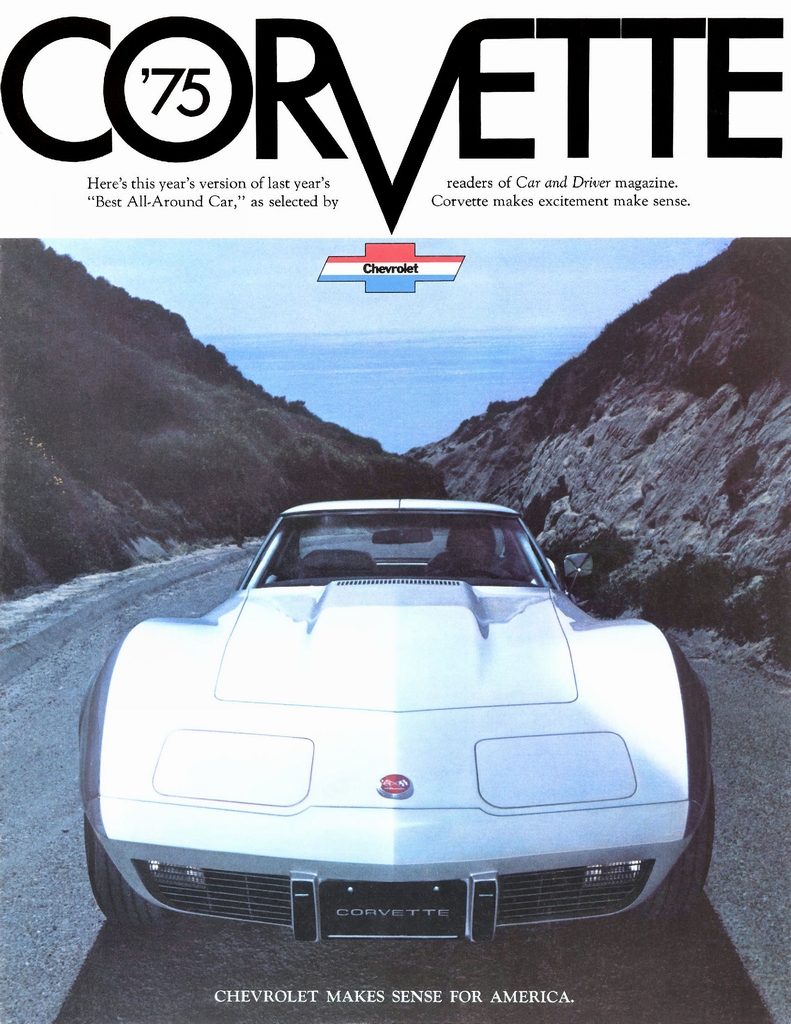 1975 Corvette Brochure Revision
